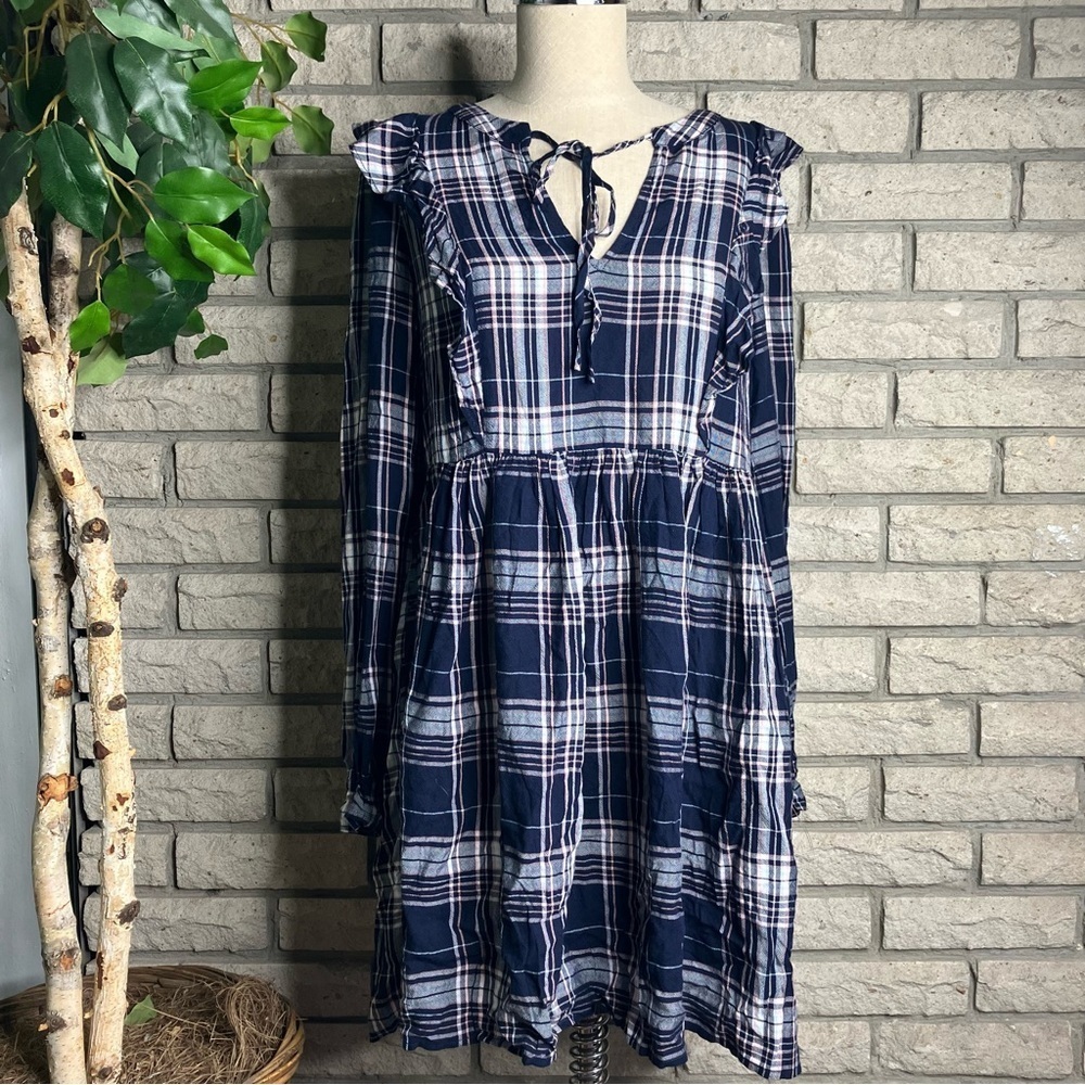 Ann Taylor Loft Plaid Dress